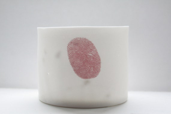 Stoneware fine white bone china container or by madebymanos