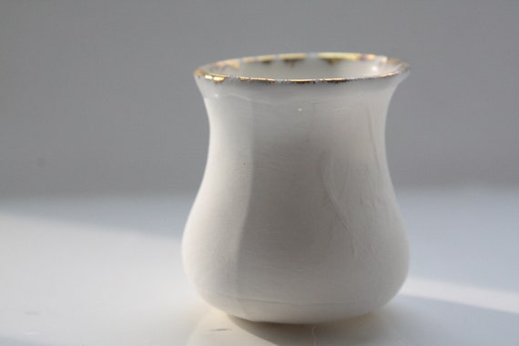 Micro vase from stoneware fine bone china and real by madebymanos