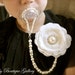 Baby Boutique Ivory Flower 4-in-1 Beaded Pacifier Holder
