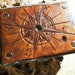 Wasteland Leather Hand Tooled, Distressed, Custom Cigarette Case- CUSTOM ORDER