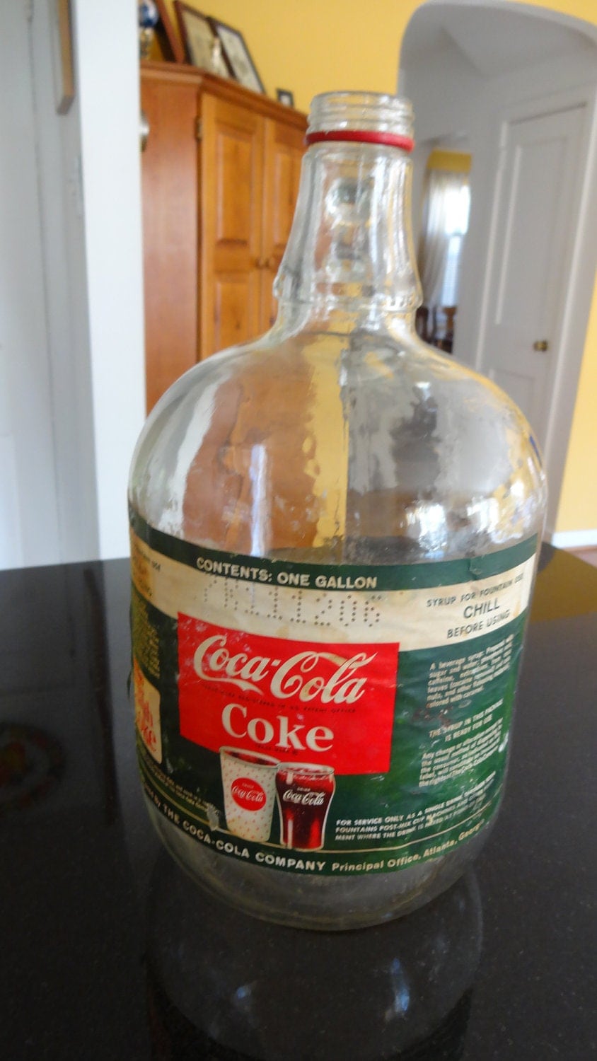 Vintage Coca Cola One Gallon Syrup Jug