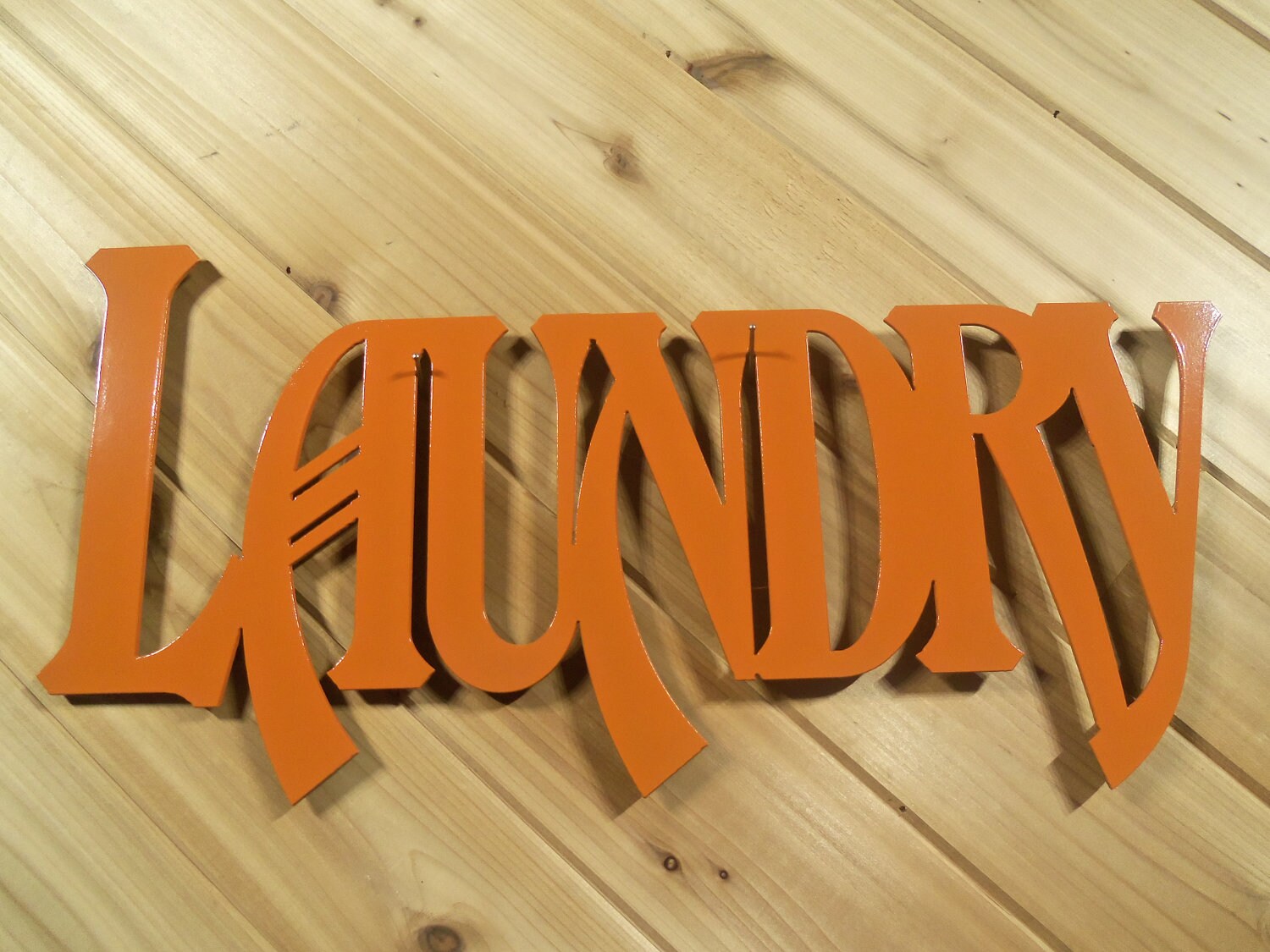 Laundry Metal Wall Words Metal Wall Art By by PrecisionCut