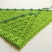 Hair kerchief Headscarf Headwrap Lime green Woman Teen
