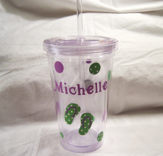 Personalized Drinking Cup by SimplyDeevines on Etsy