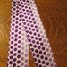 Purple Polka Dot Head Scarf Vintage Fashion Accessory