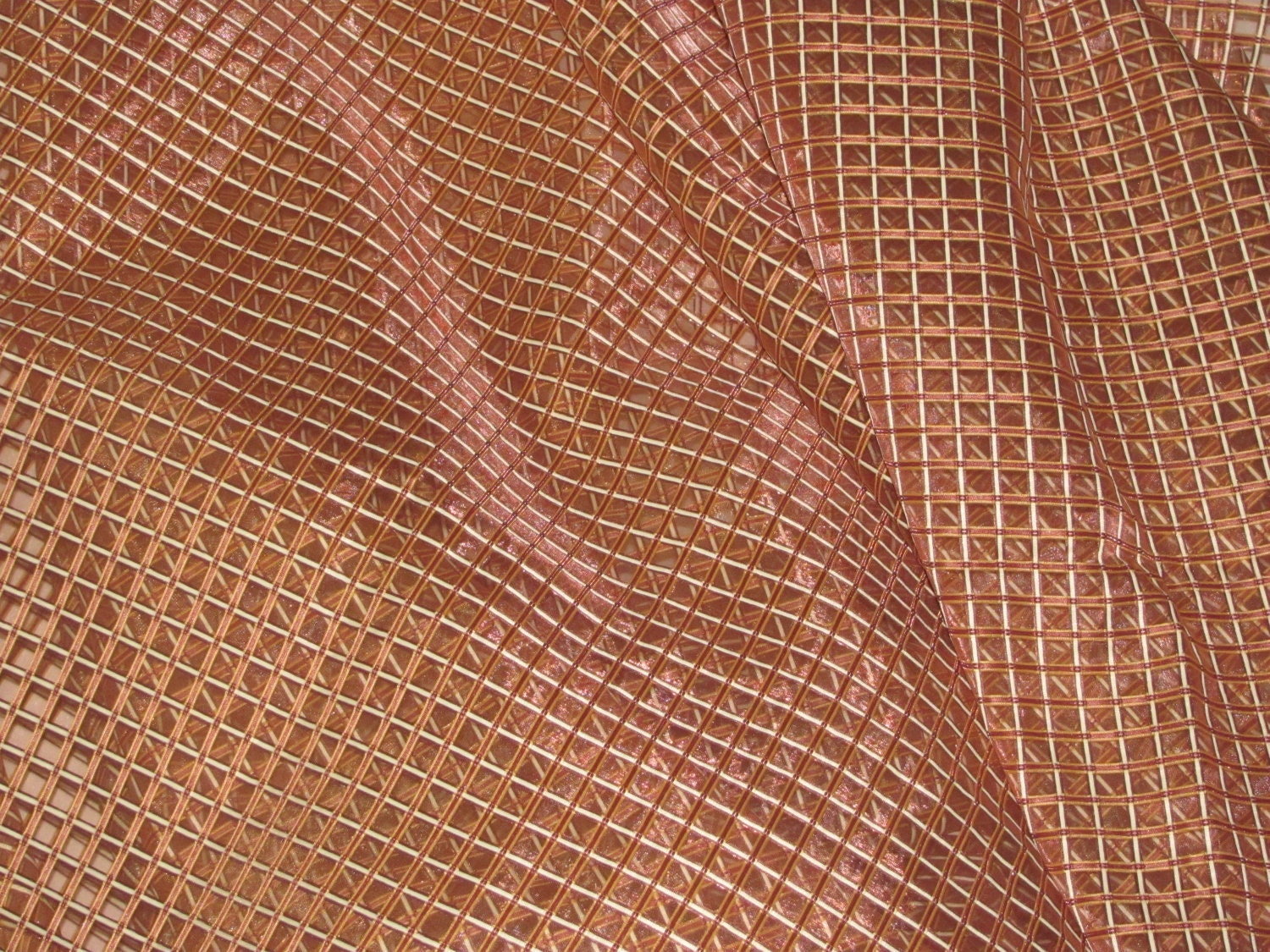 Sheer Copper Fabric 8ft x 52in