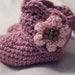 SALE - Baby Booties 3 to 6 Months