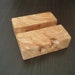 Burl Business Card Holder