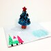 Merry Christmas Card, 3D pop up, Handmade pop up card, Happy New Year, Happy Holidays, Christmas Tree, X mas, Santa, Gift card, paper card