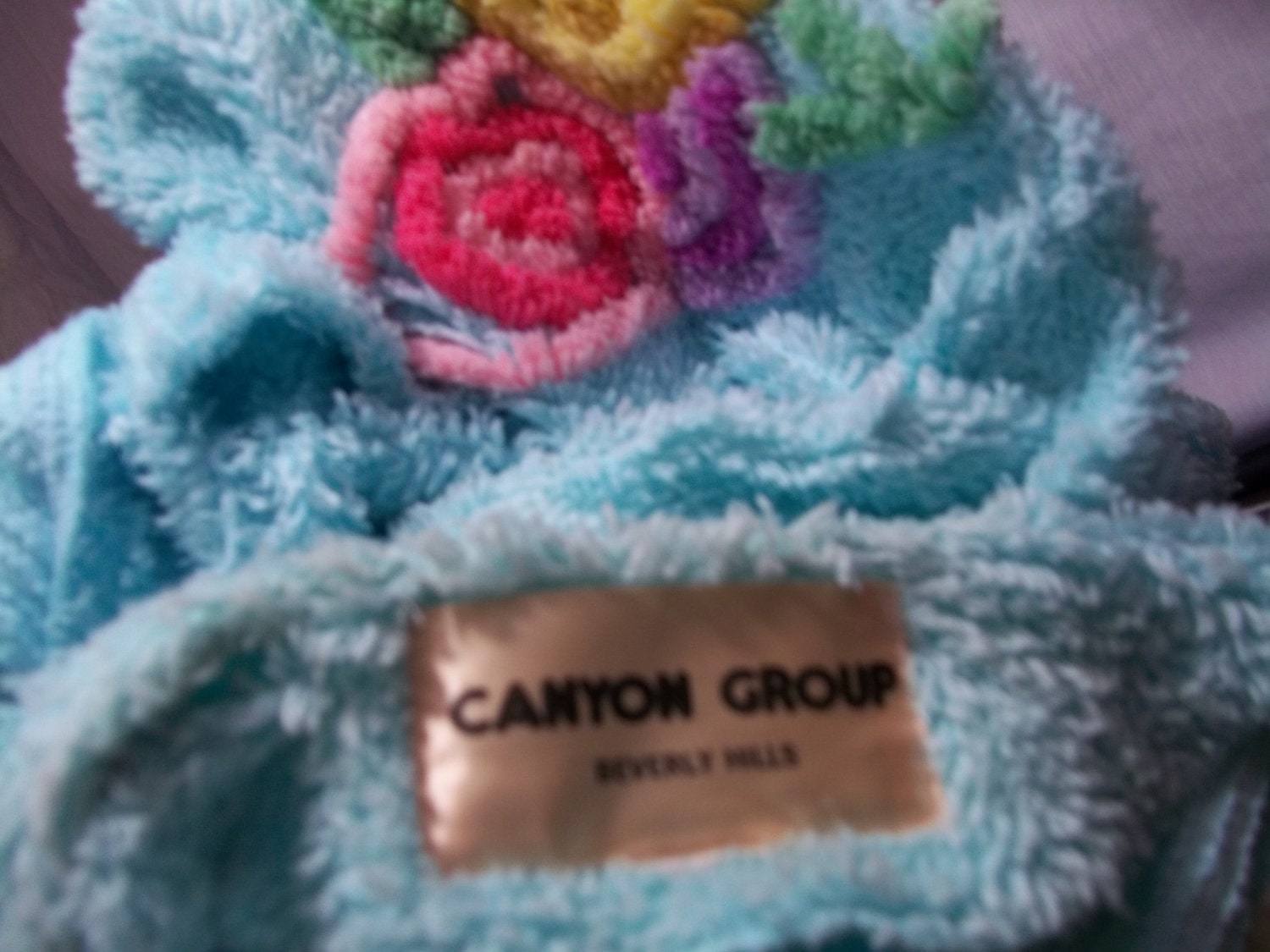 VIntage Chenille Bathrobe