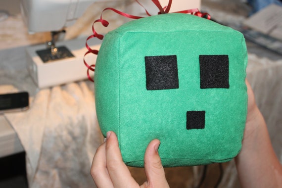 minecraft slime plush toy