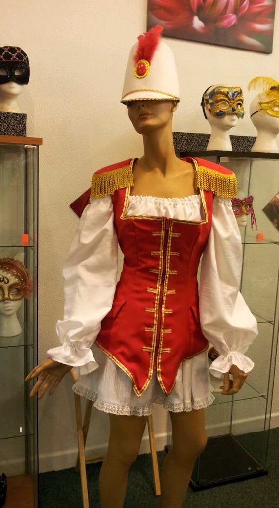 Items similar to womens christmas drummer boy costume size 10 to 12