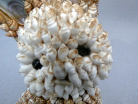 Handmade Sea Shells Bunny Figurine