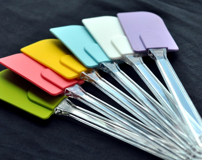 SALE: High Quality Flexible Large Baking Silicone Scraper Spatula Butter Knife