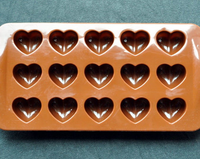 Silicone Chocolate Mold Ice Candy Molds Mini Cake Mold Bakeware Mold - 15 Hearts
