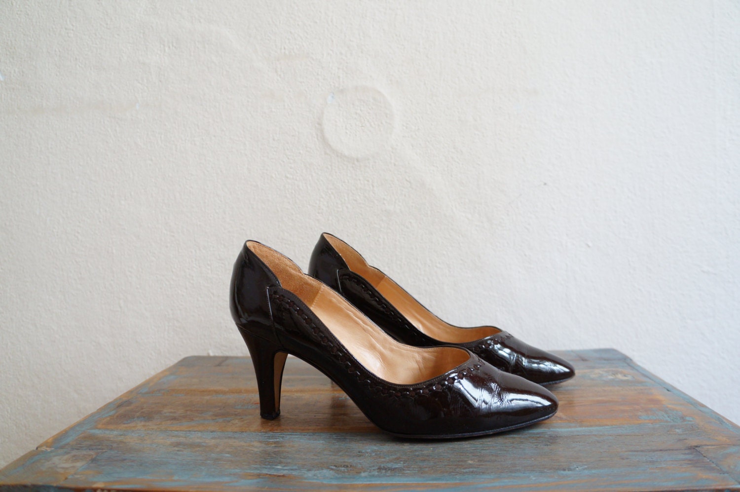 60s style heels