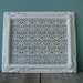 Lovely Decorative Ornate White Frame 8 x 10-Shabby Chic-Wedding Frames-Wedding Decor