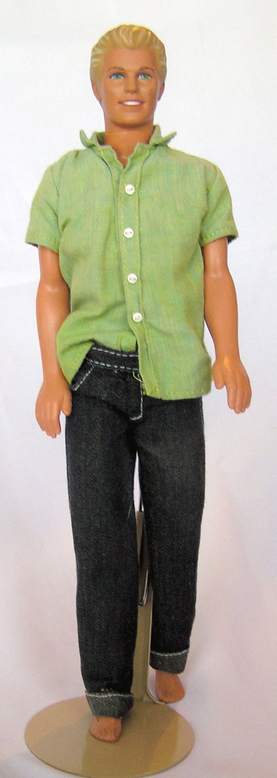 1991 Ken Doll by Mattel Beach Blond Molded Hair Original