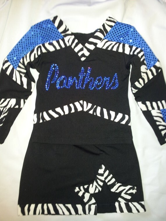 Items similar to Sequin Sparkle Custom Cheer Uniform includes crystal
