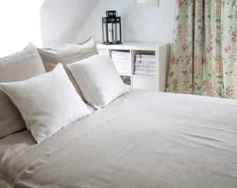 Linen duvet cover Queen Size