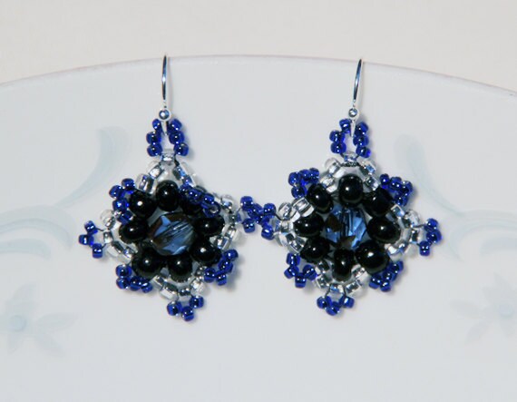 Items similar to Ice Blue Snowflakes on Etsy