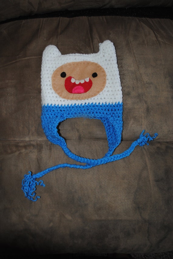 Small adventure time Finn hat crochet