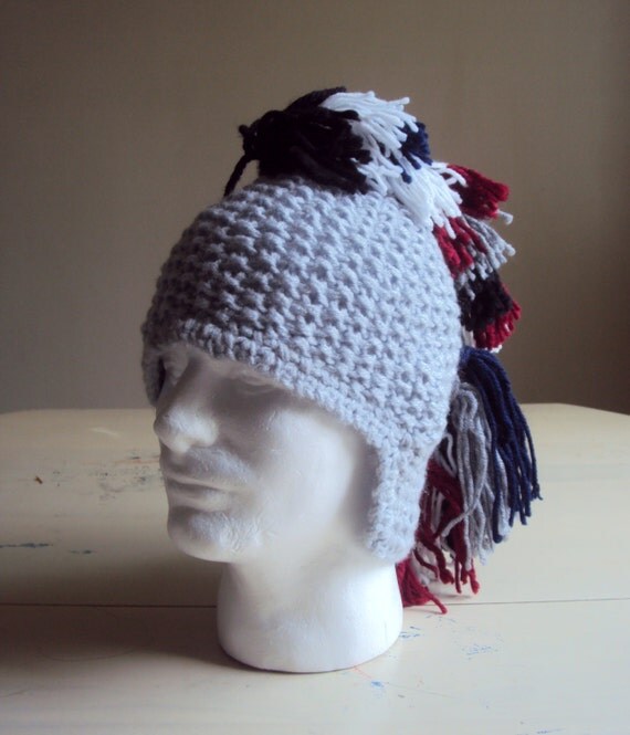 Mens Mohawk Hat Roman Centurion Helmet Gladiator by GrahamsBazaar