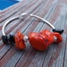 Red Turquoise, Onyx, and Magnetic Clasp
