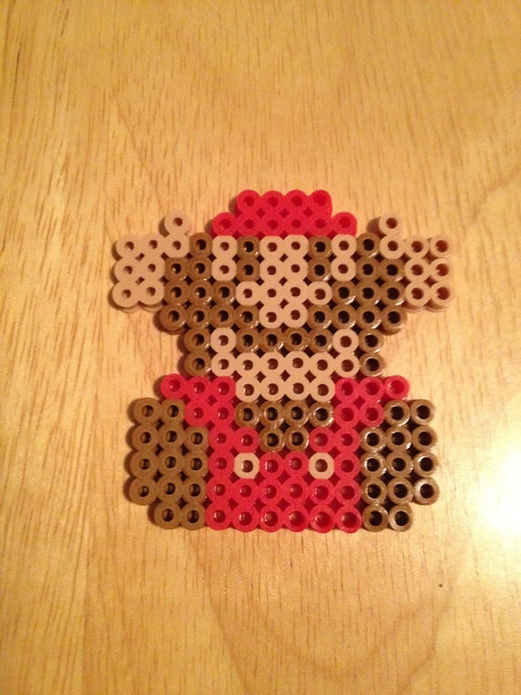 Items Similar To Game Over Mario Perler Bead Sprite Super Mario Bros 