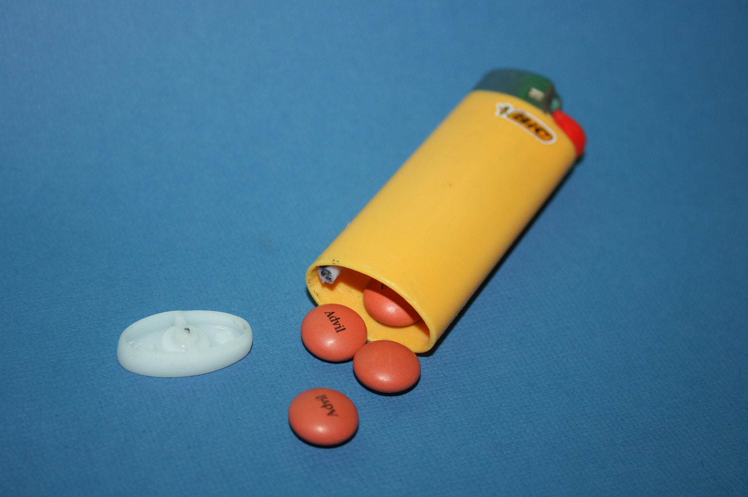 BIC Lighter Diversion Safe Yellow