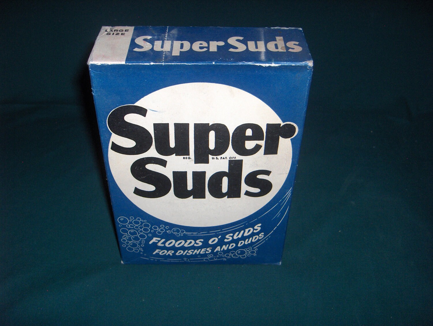 Super Suds Laundry Soap Midcentury