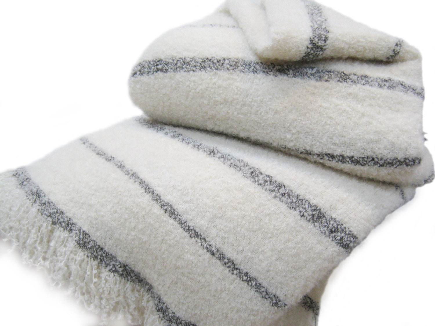 Wool & Angora Mohair Blankets Beautiful Oversize King