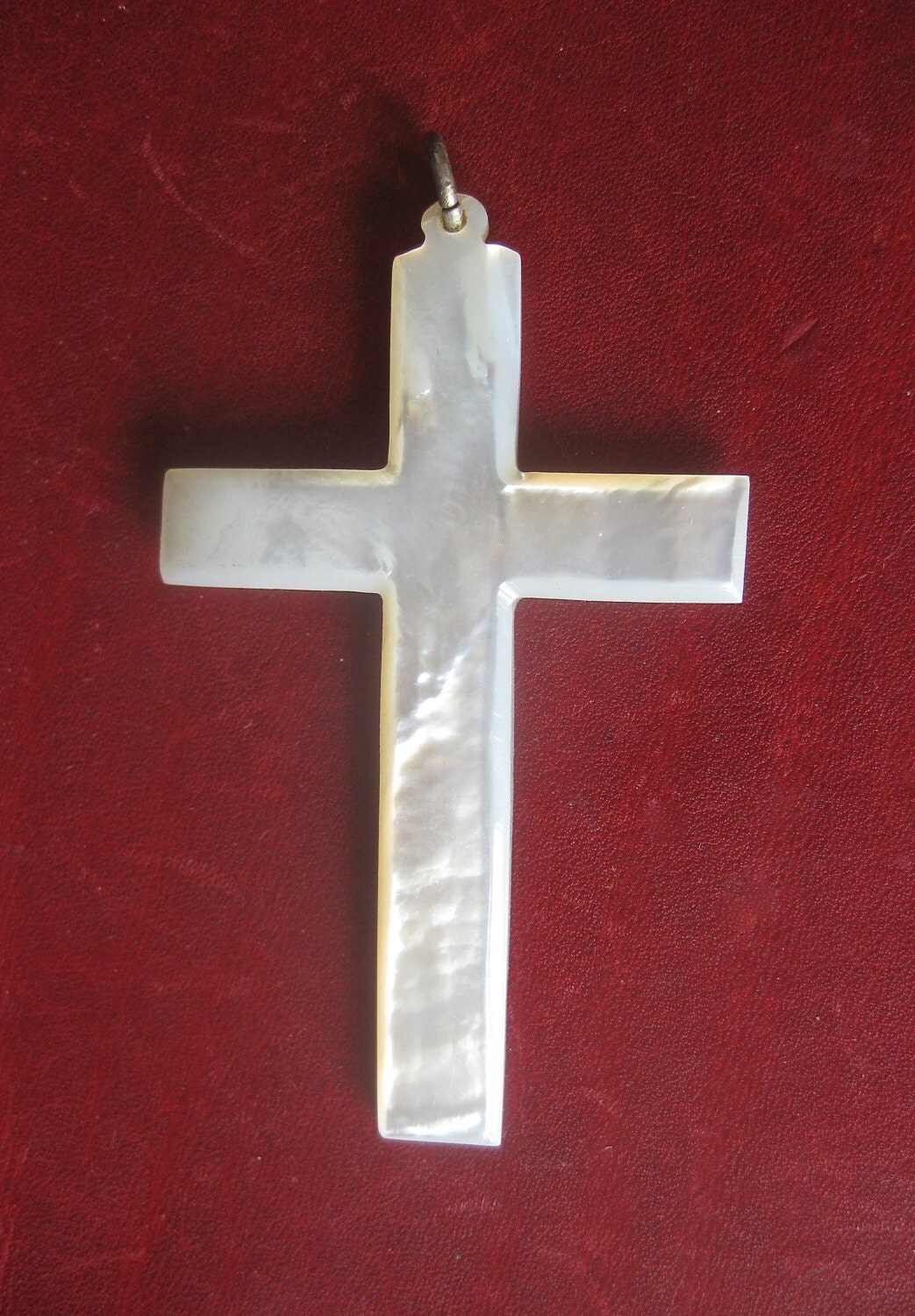 MotherofPearl Cross From the 1920's