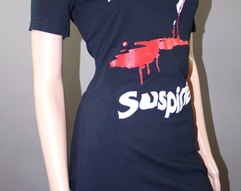 Suspiria Horror Movie Off The Shoulder Top Dress Halloween Witch Dario Argento Horror Tee Shirt