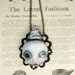 Original Cameo Sculpture Steampunk Soul Keep Calm Ghost Necklace