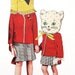 The Owl and the Cat. An Original Collage