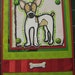 Polka Dots and Chewy Bones, Bright bRats Set of 5 Vibrant Feist Cards with Env, Rat Terriers, Jack Russells, Parson Russells, Chihuahuas,