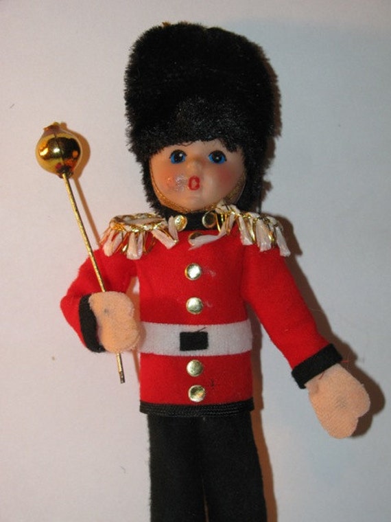 Vintage Drum Major Christmas Ornament Marching Band