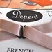 Vintage Style Reproduction French Bra Back Closure Lingerie Sewing Notion NUDE