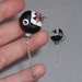 Chain Chomp earrings The original As seen on G4 AOTS Mario Bad Guy IN STOCK
