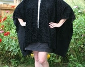 The Morticia Wrap - A Striking Black Shawl