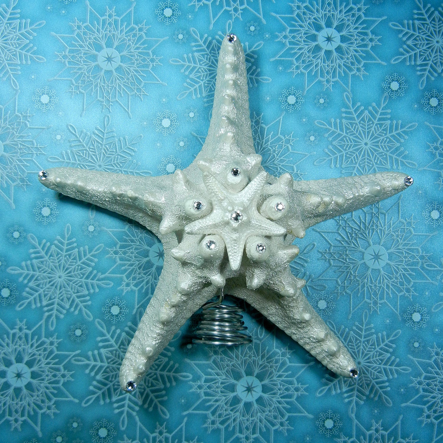 christmas tree topper pearly starfish holiday tree topper christmas tree topper pearly starfish holiday tree topper