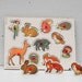 Forest Creatures Vintage Wood PUZZLE Made in England Waldorf Preschool