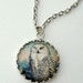 SHOP SALE- Snow Owl Necklace