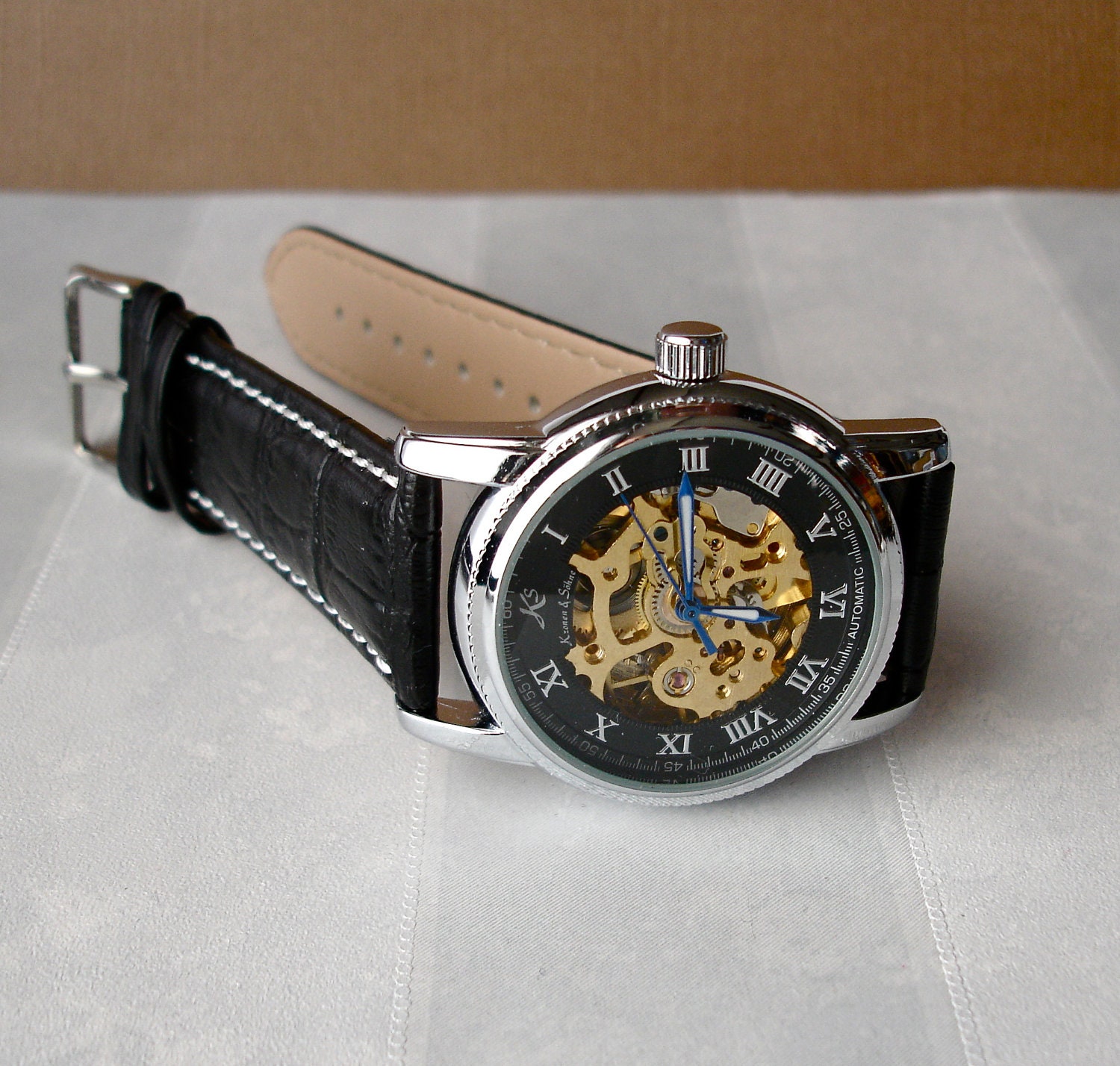 SALE Automatic Mechanical Hand Wound Wrist by theDeerCreekHouse