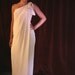 Vintage 80s Grecian Goddess Gown by Eric Gaskins/Givenchy Apprentice: Ivory, Small