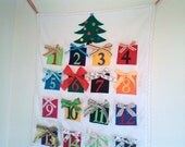 Advent Calendar Little Gifts Whimsical Colorful Fabric Pockets to fill yourself. Il_170x135