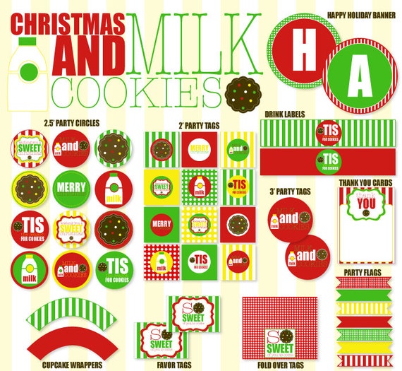 Items similar to Christmas PRINTABLE Party Cookie Exchange by Love The ...