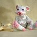 White Rabbit Marionette, (Made-to-order) hand-made, OOAK
