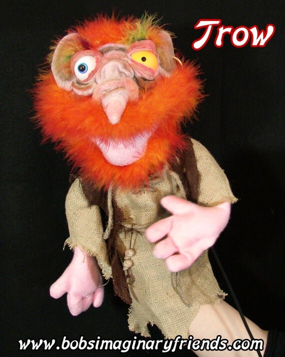 troll hand puppet